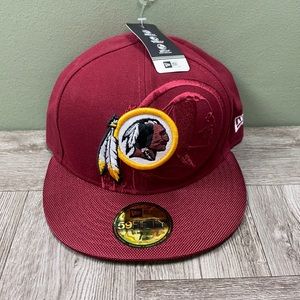 New Era 59 Fifty Washington Redskins Hat 7 3/8